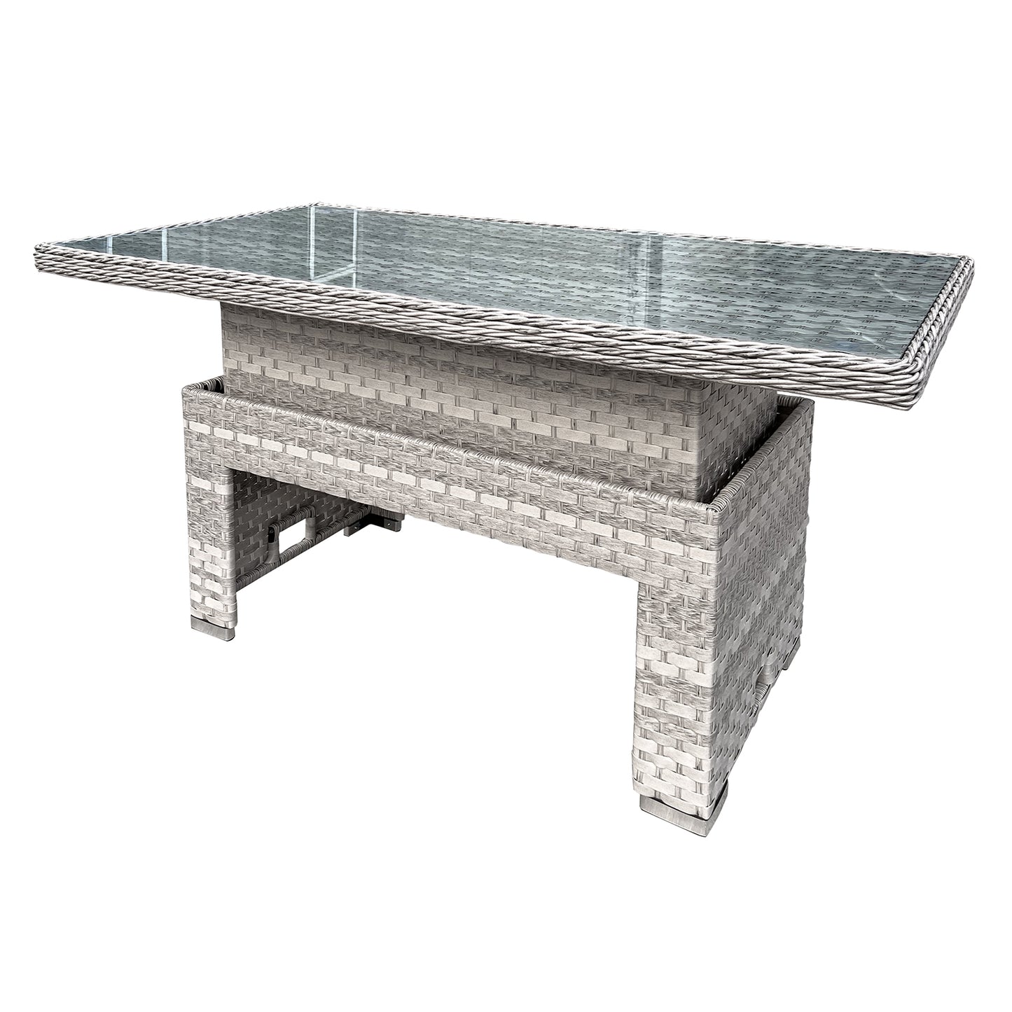 Oseasons¨ Rattan Rising Table in Dove Grey