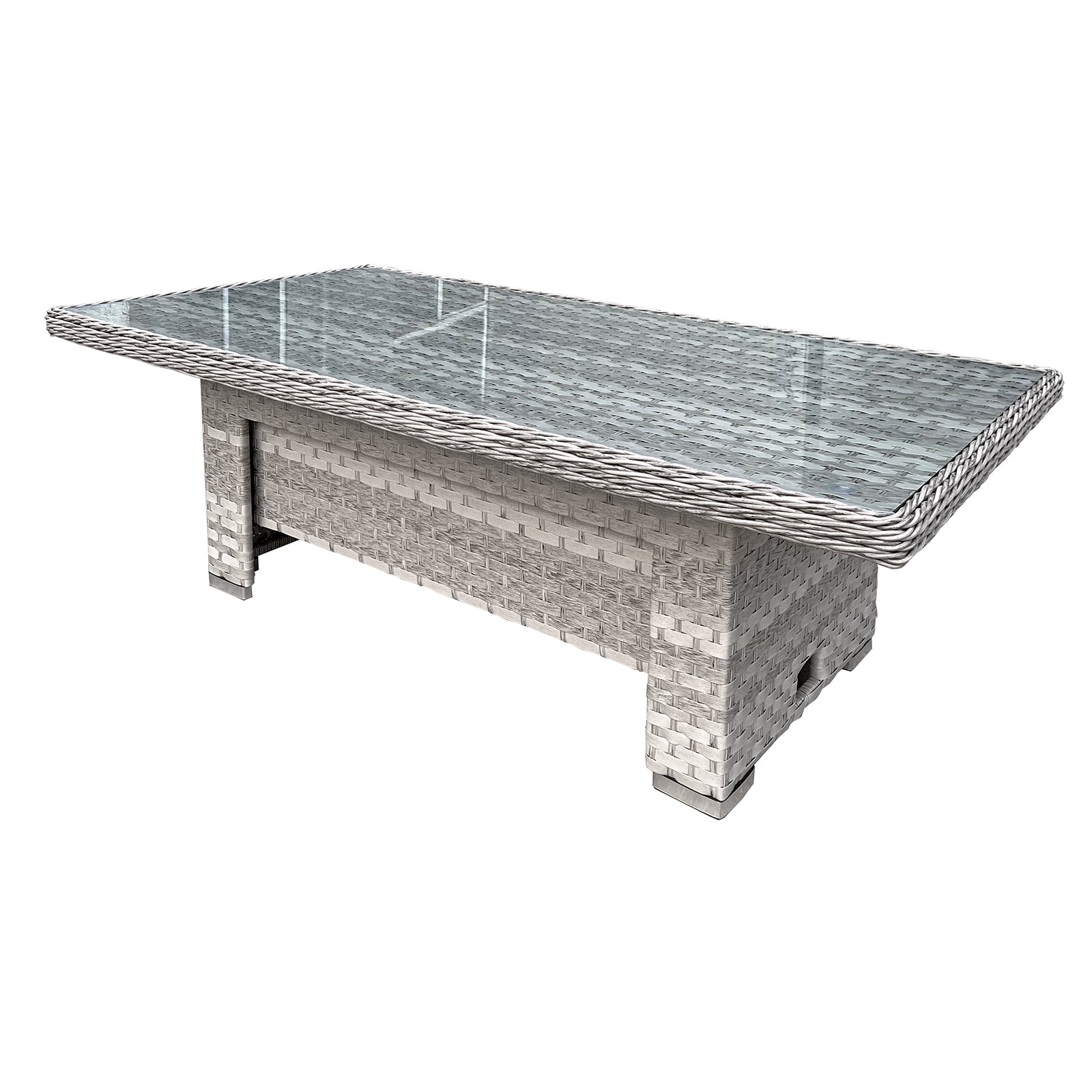 Oseasons¨ Rattan Rising Table in Dove Grey