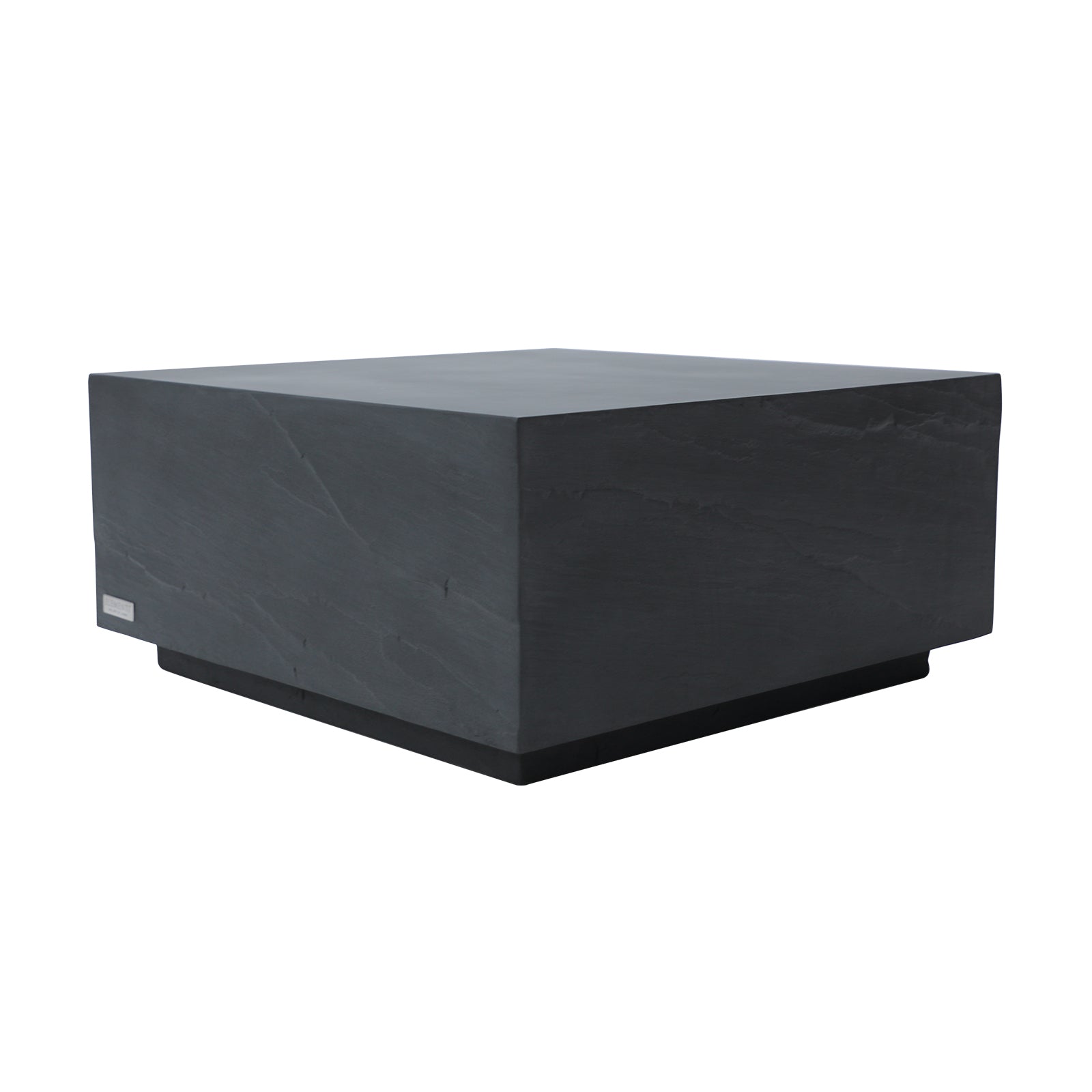 Elementi¨ Colorado GRC Medium Coffee Table in Slate Black