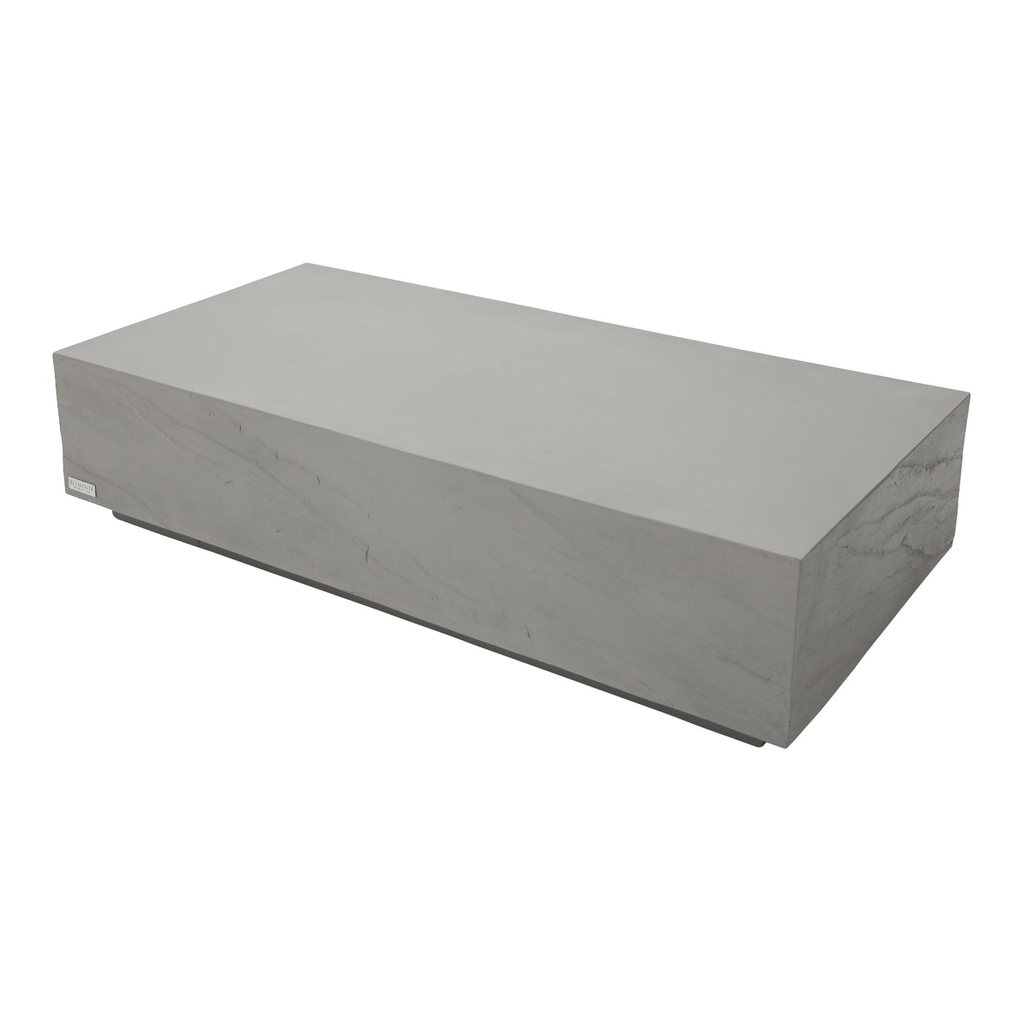 Elementi¨ Colorado GRC Rectangular Coffee Table in Space Gray