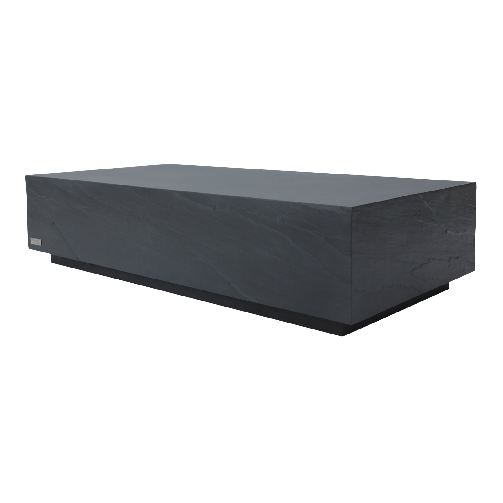 Elementi¨ Colorado GRC Rectangular Coffee Table in Slate Black