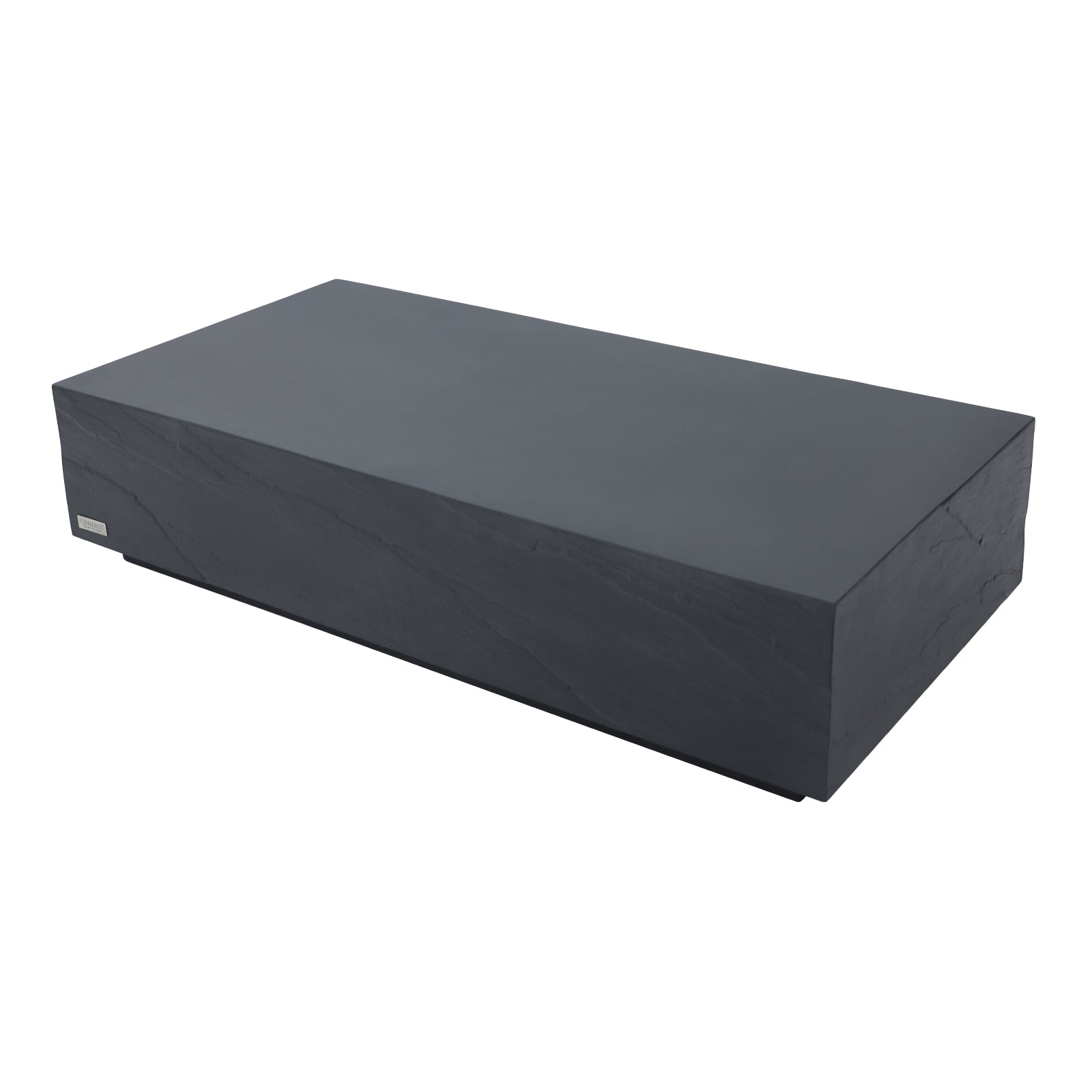 Elementi¨ Colorado GRC Rectangular Coffee Table in Slate Black