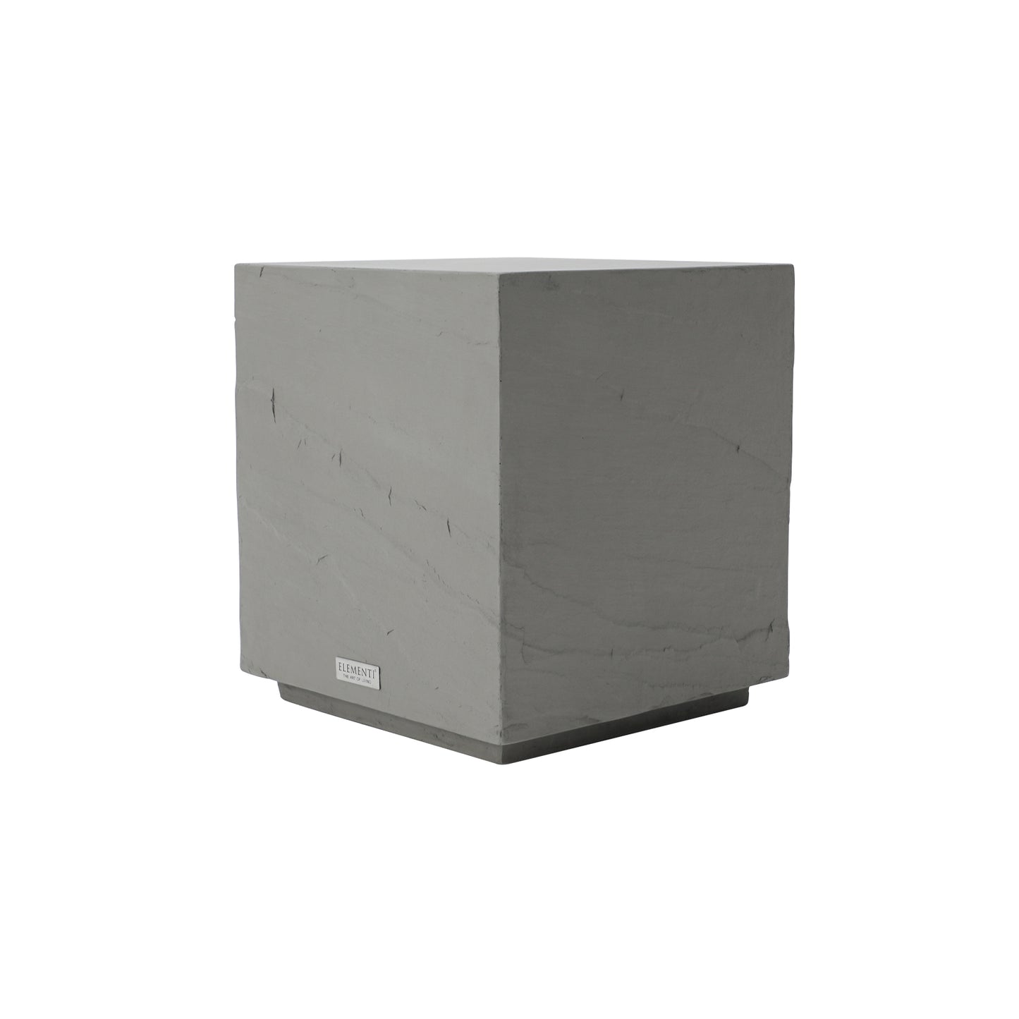 Elementi¨ Colorado GRC Side Table in Space Gray