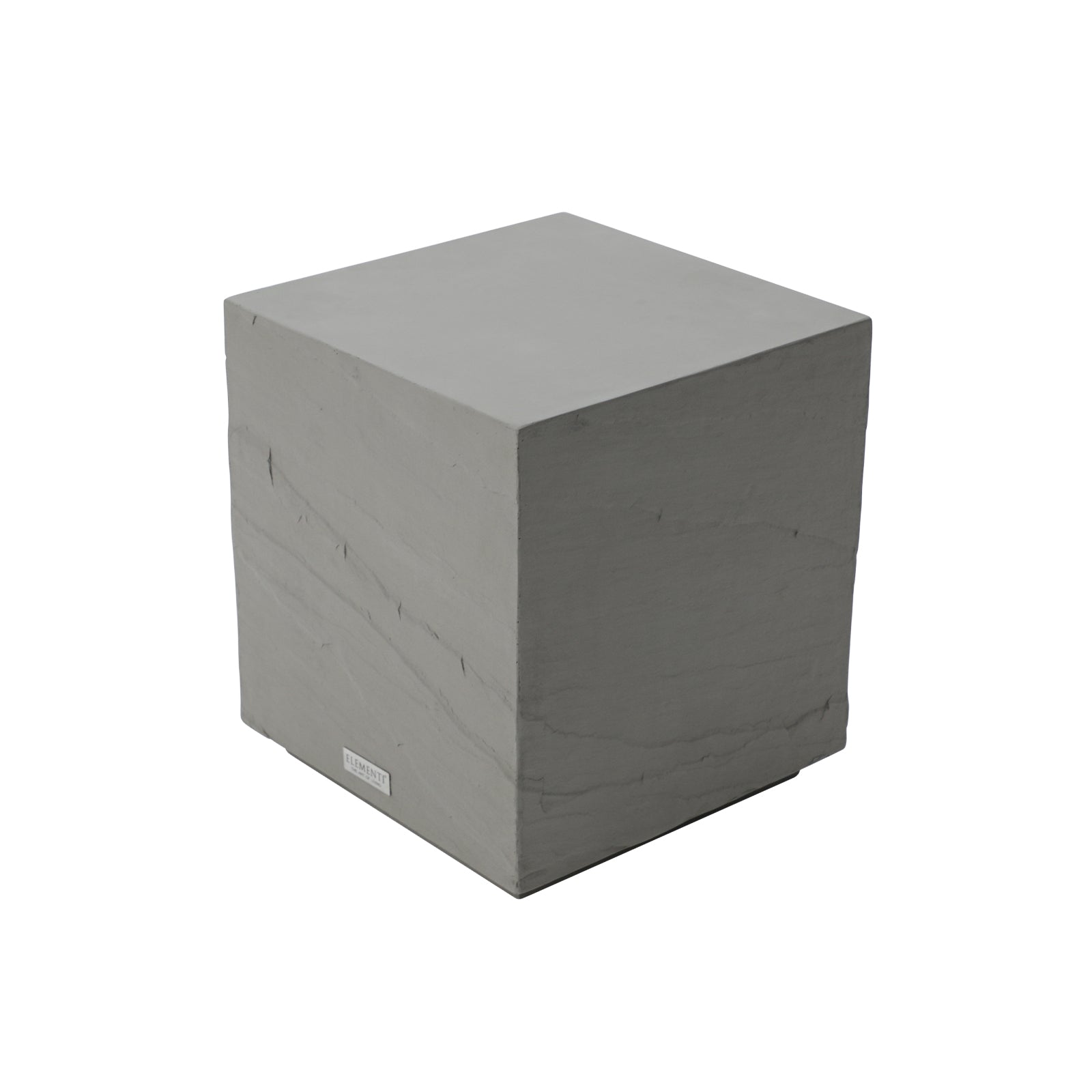 Elementi¨ Colorado GRC Side Table in Space Gray