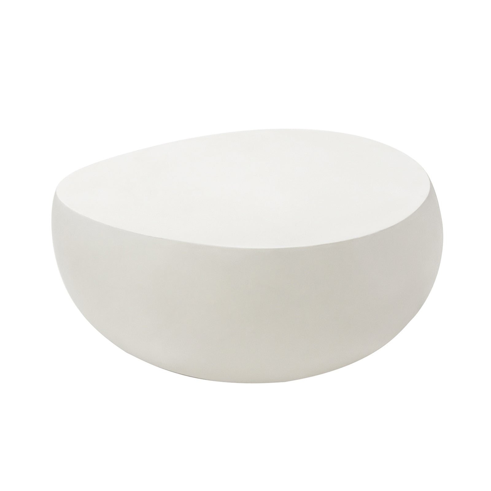 Elementi¨ Ikaria GRC Coffee Table in Cream White