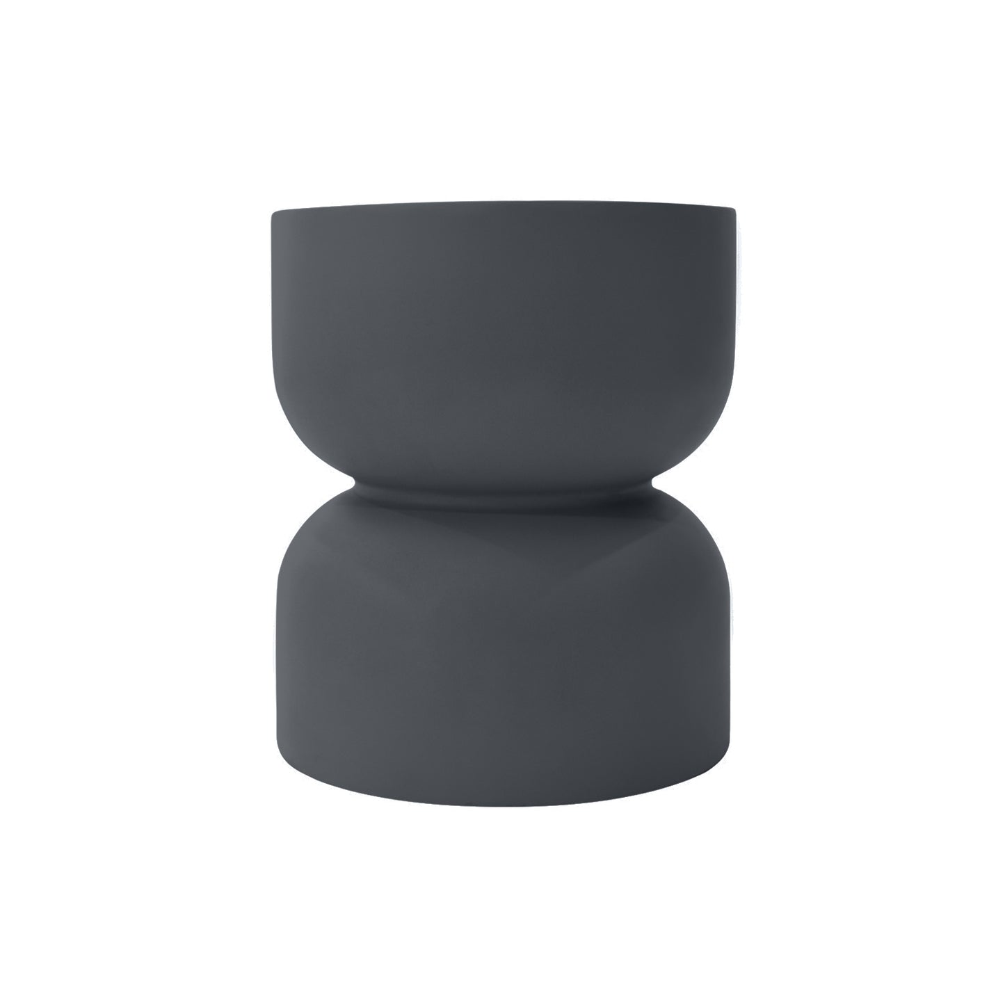 Elementi¨ Chronos GRC Side Table in Slate Black