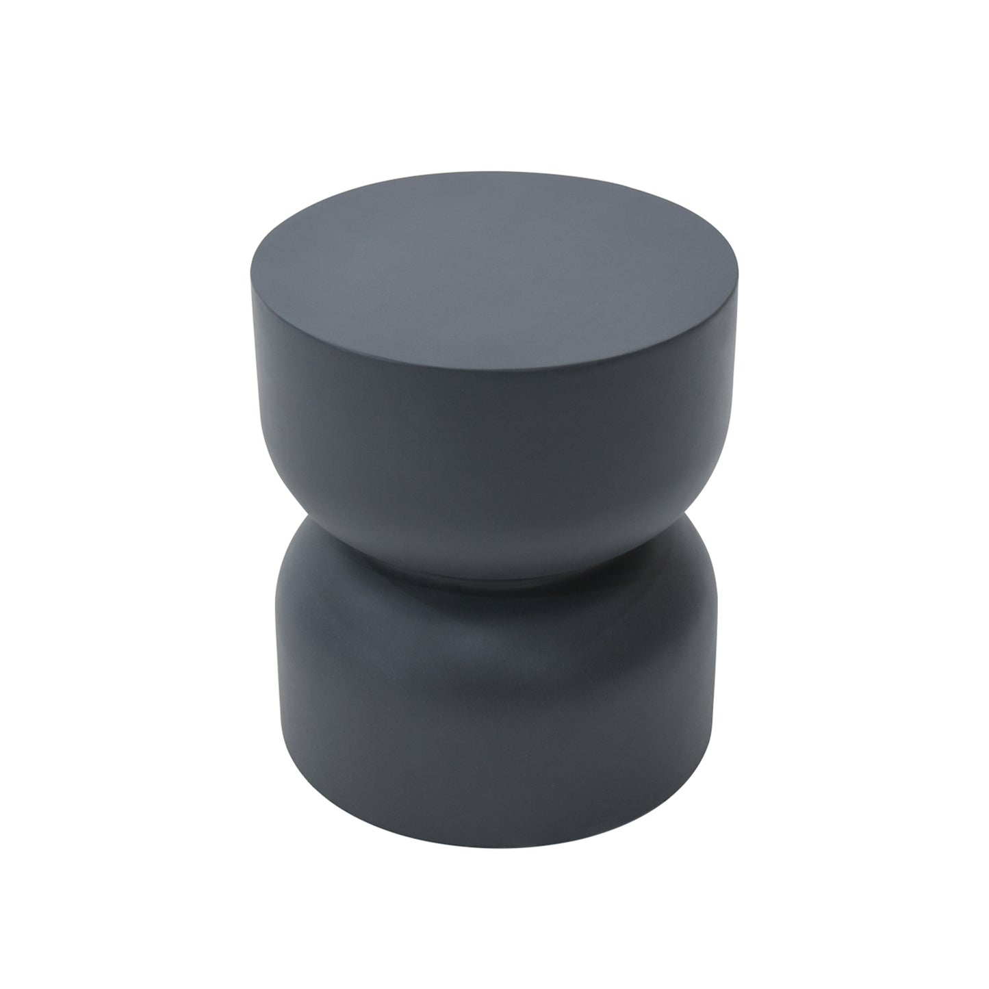 Elementi¨ Chronos GRC Side Table in Slate Black