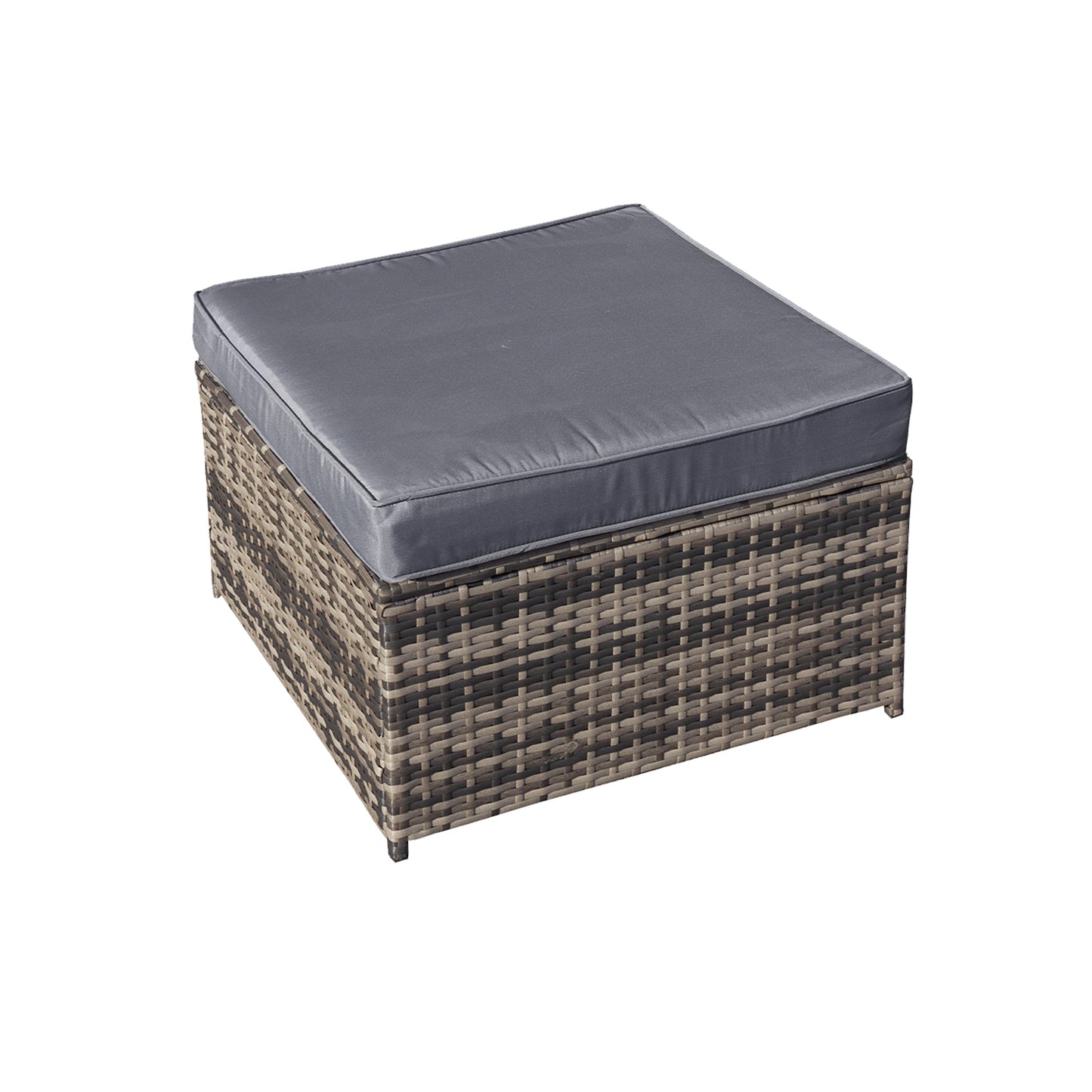 Oseasons¨ Malta Rattan Footstool in Walnut Grey