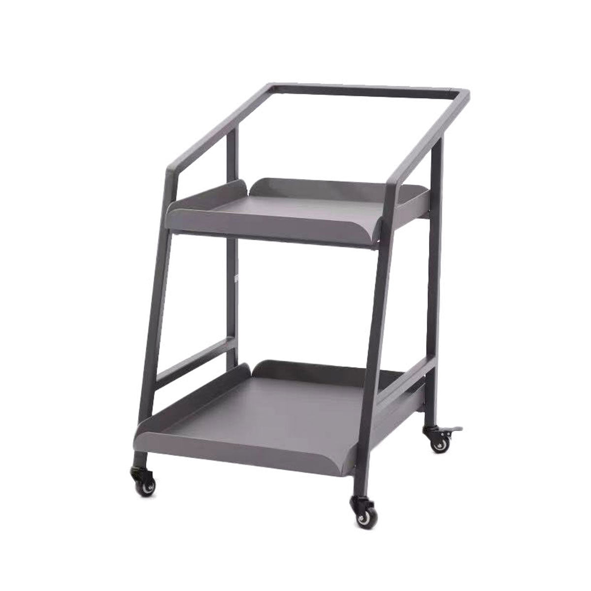 Aluminium 2-tier Trolley in Grey