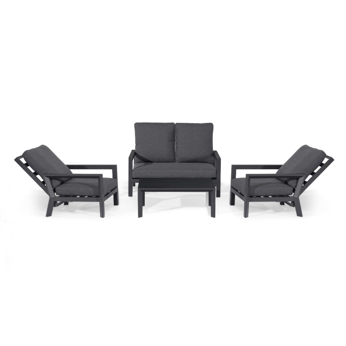 Manhattan Reclining 2 Seat Sofa Set with Coffee Table