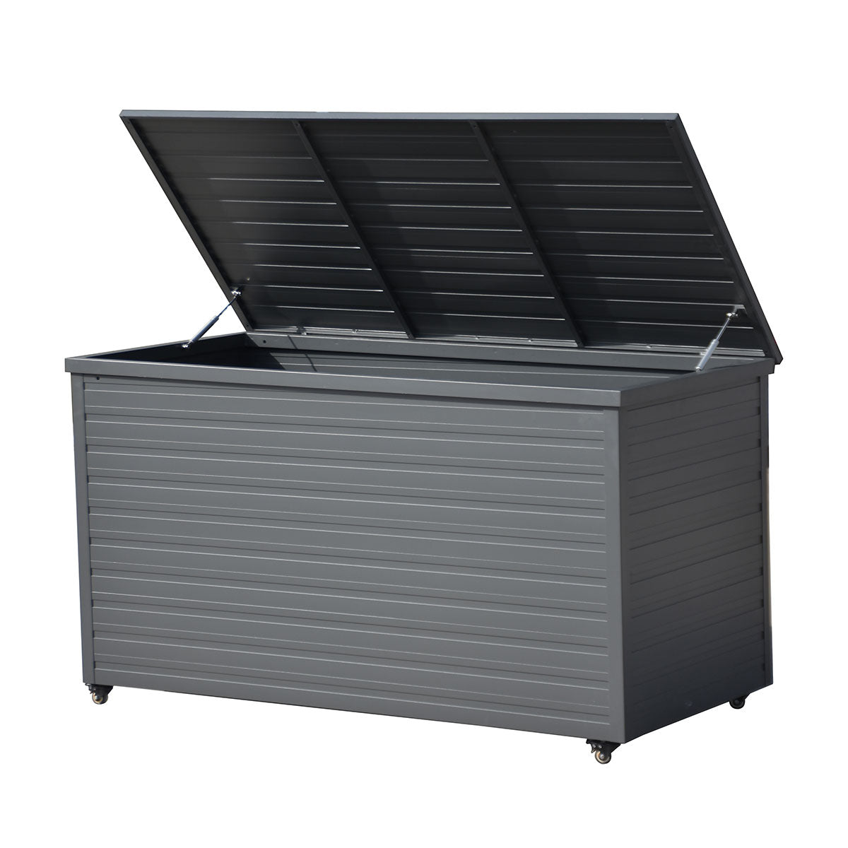 Aluminium Storage Box in Grey