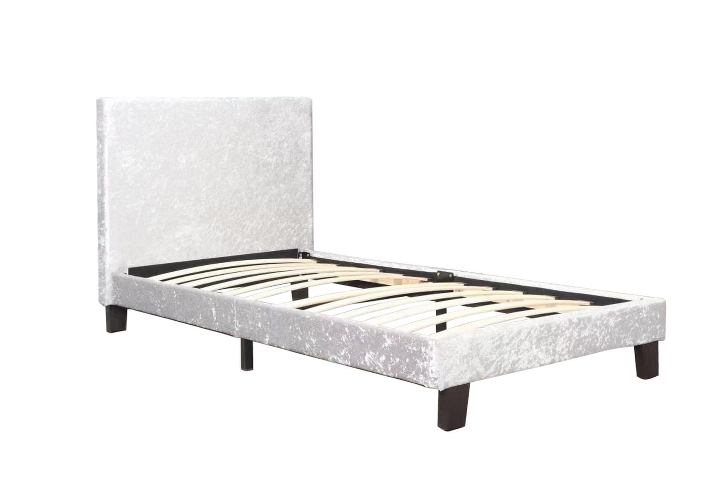 Berlin Fabric Single Bed - The Ultimate Bedroom Centrepiece - 3 Colour Options