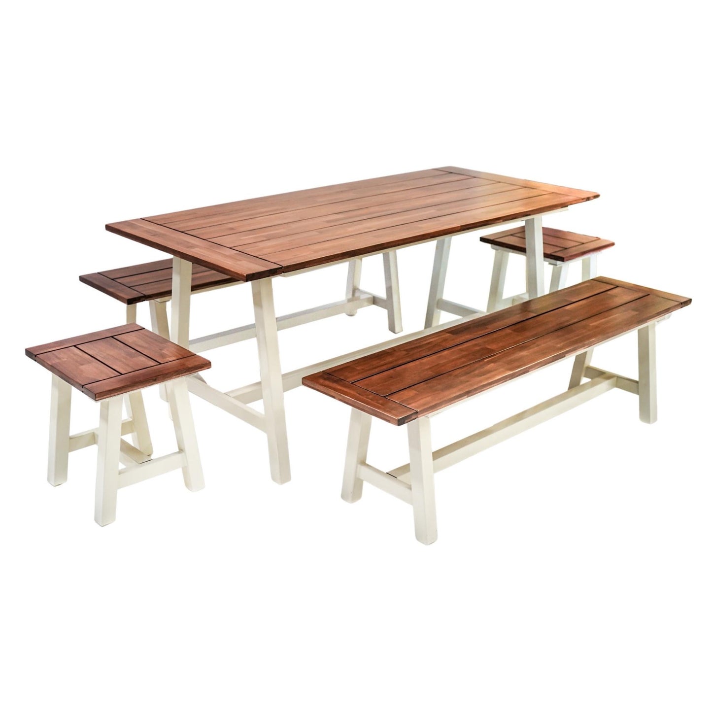 Broadway Acacia Wood 5 piece Furniture Set