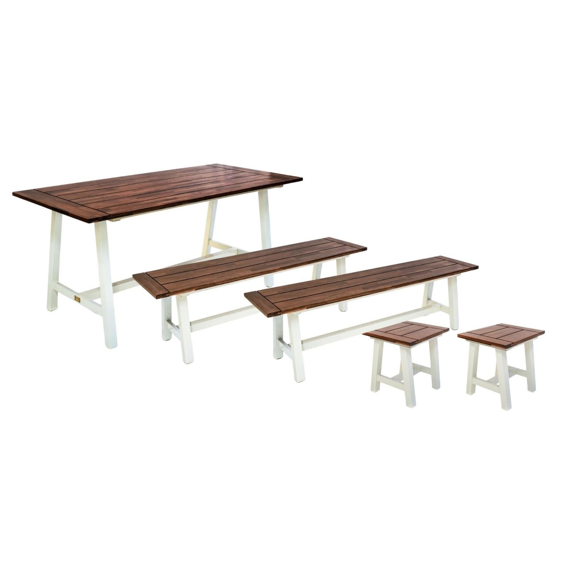 Broadway Acacia Wood 5 piece Furniture Set