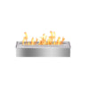 Mirage Fire Pit (Bioethanol) in White: Effortless Elegance for Your Outdoor Space