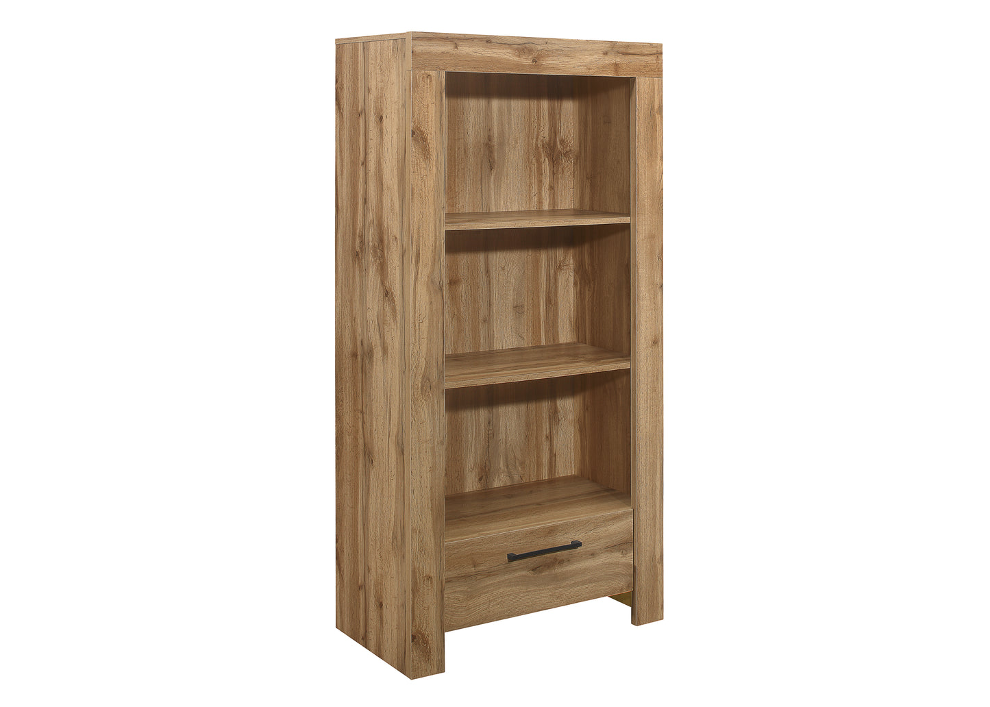 Compton Oak Bookcase - A Perfect Fusion of Tradition and Modernity