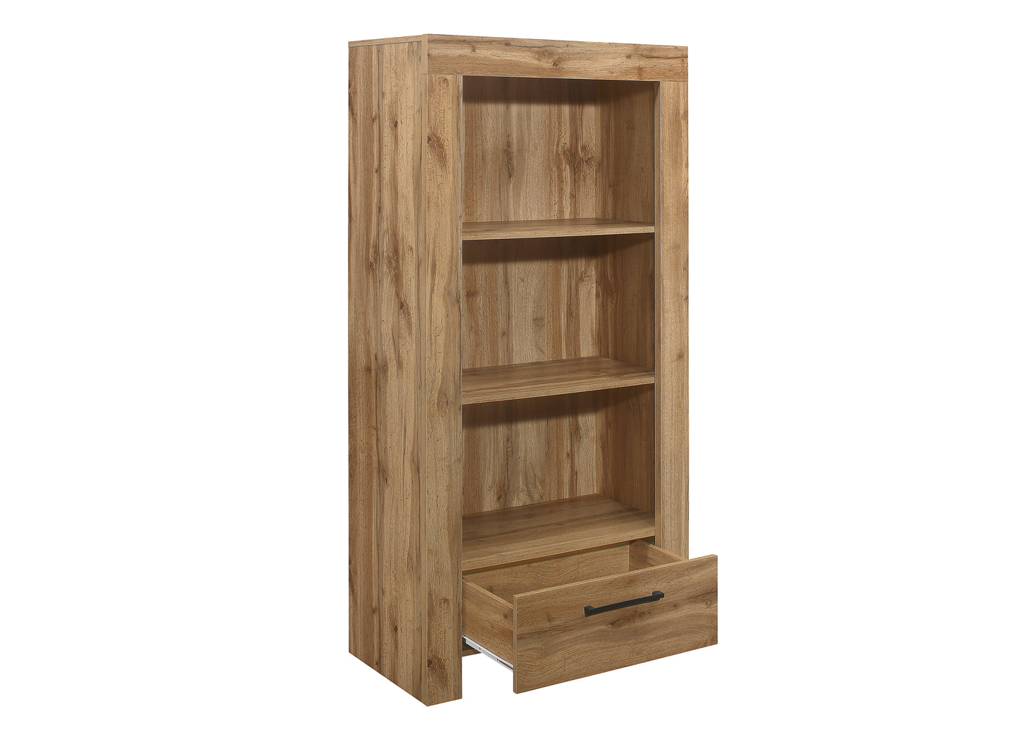 Compton Oak Bookcase - A Perfect Fusion of Tradition and Modernity