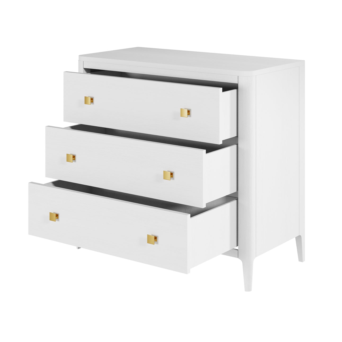 Abberley Chest of Drawers in White