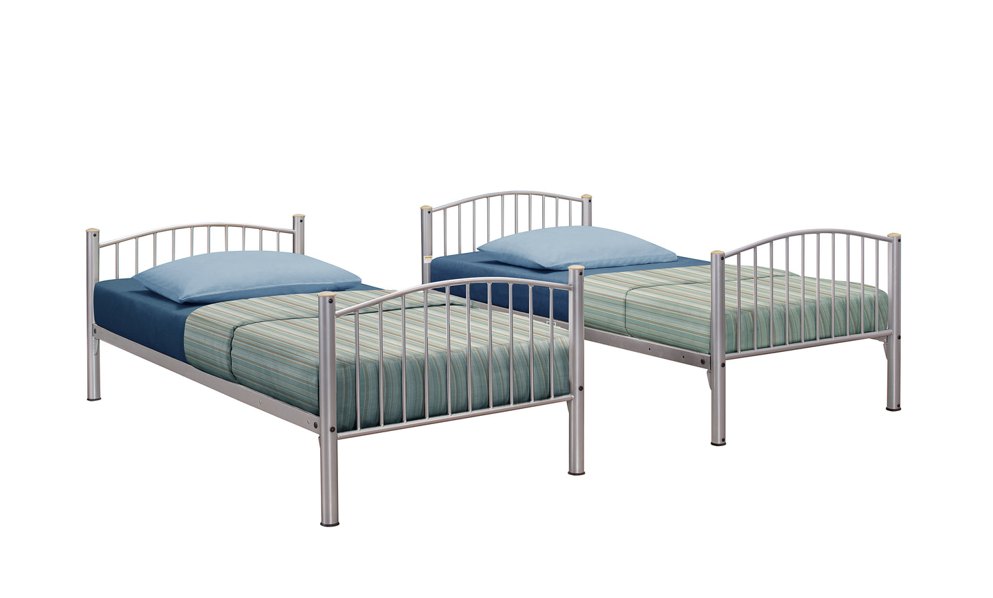 Corfu Steel Bunk Bed - Versatile and Secure Sleeping Solution