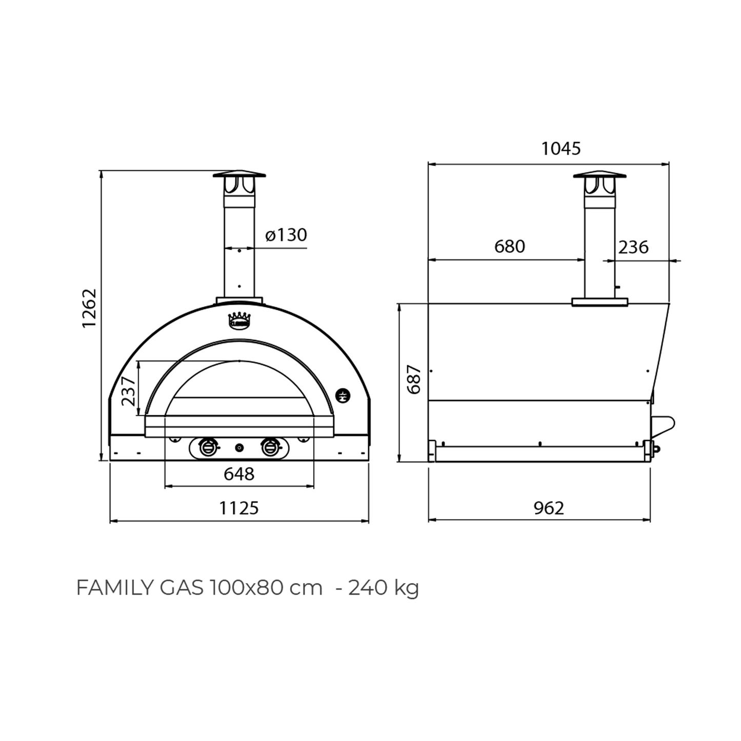 Clementi Gas-Fired Pizza Oven: Craftsmanship and Innovation