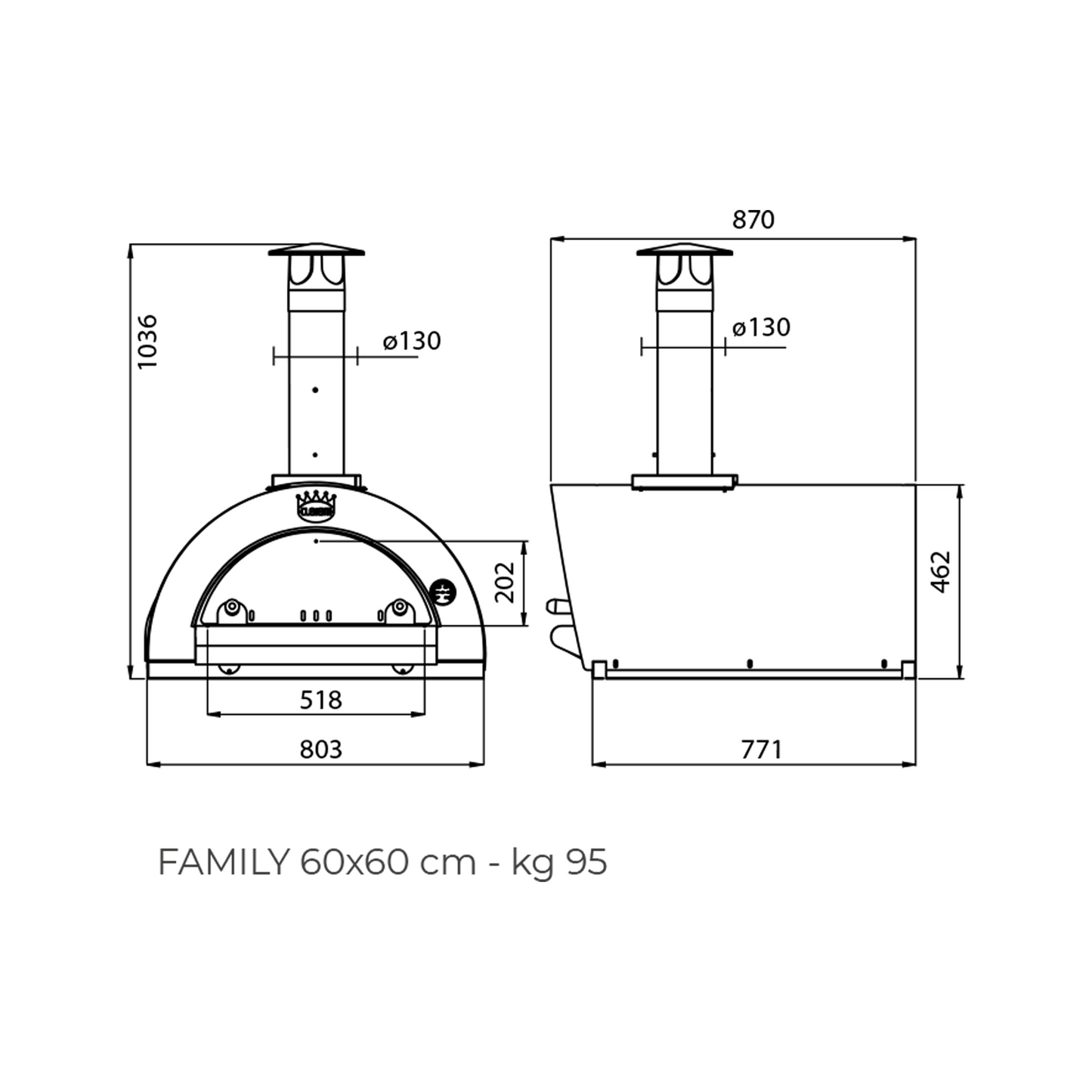 Clementi Wood-Fired Pizza Oven: Craftsmanship and Innovation