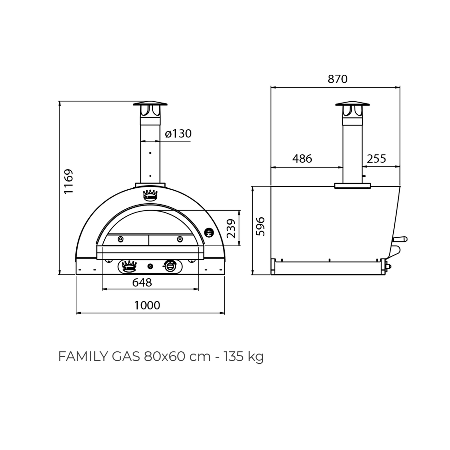 Clementi Gas-Fired Pizza Oven: Craftsmanship and Innovation