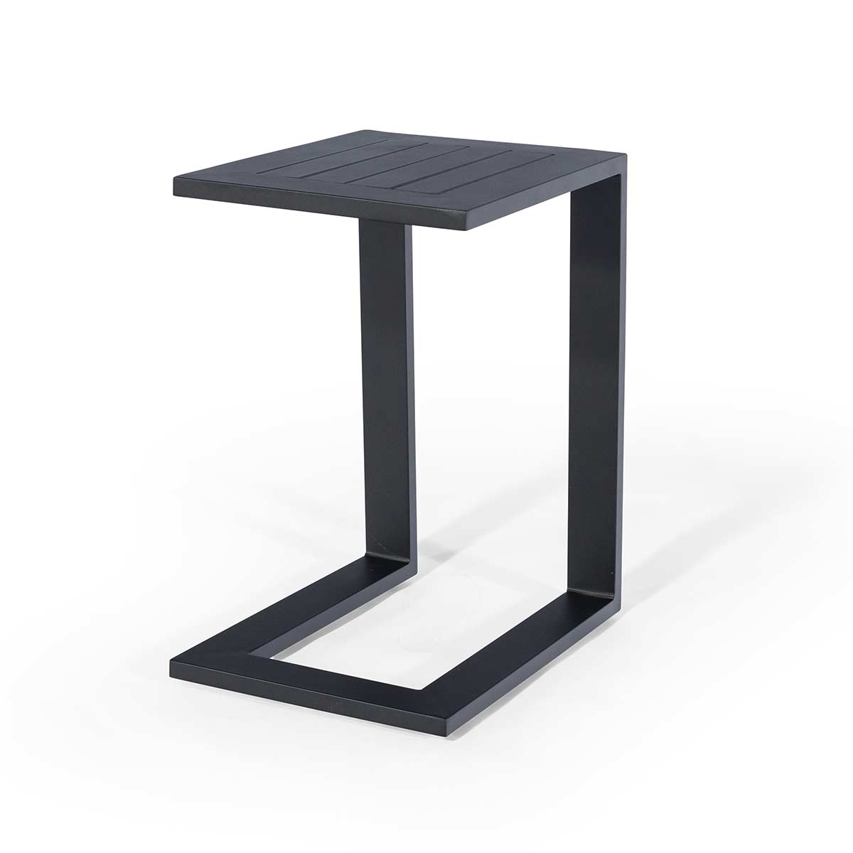 Aluminium Side Table in Black