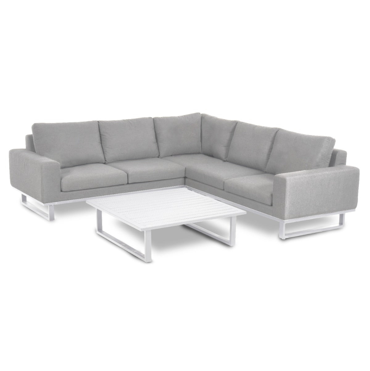 Ethos Corner Sofa Group in Lead Chine