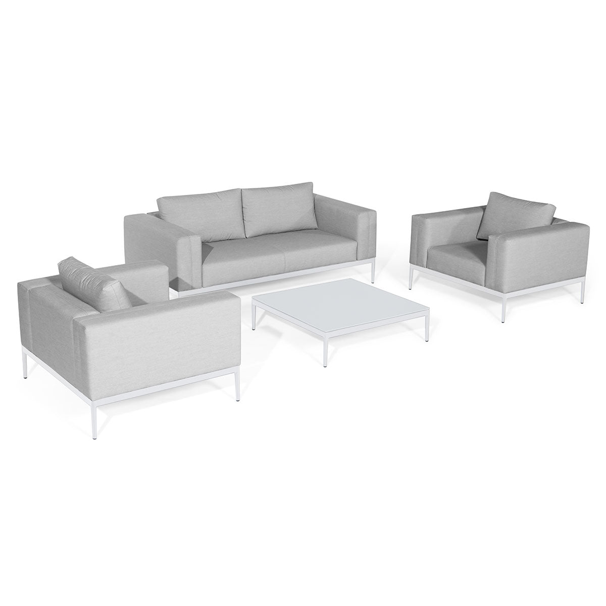 Eve 2 Seat Sofa Set in Lead Chine