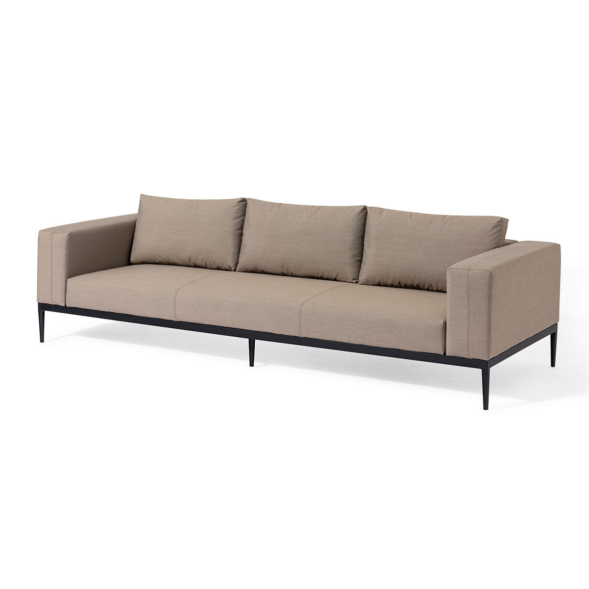 Eve 3 Seat Sofa Set in Taupe