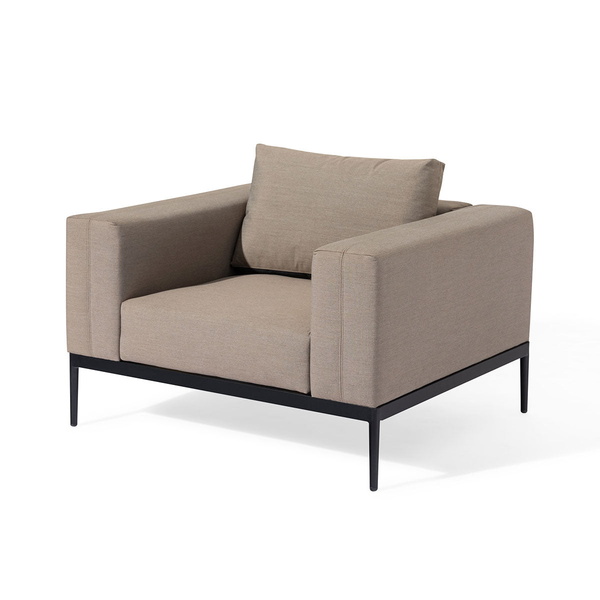 Eve 3 Seat Sofa Set in Taupe