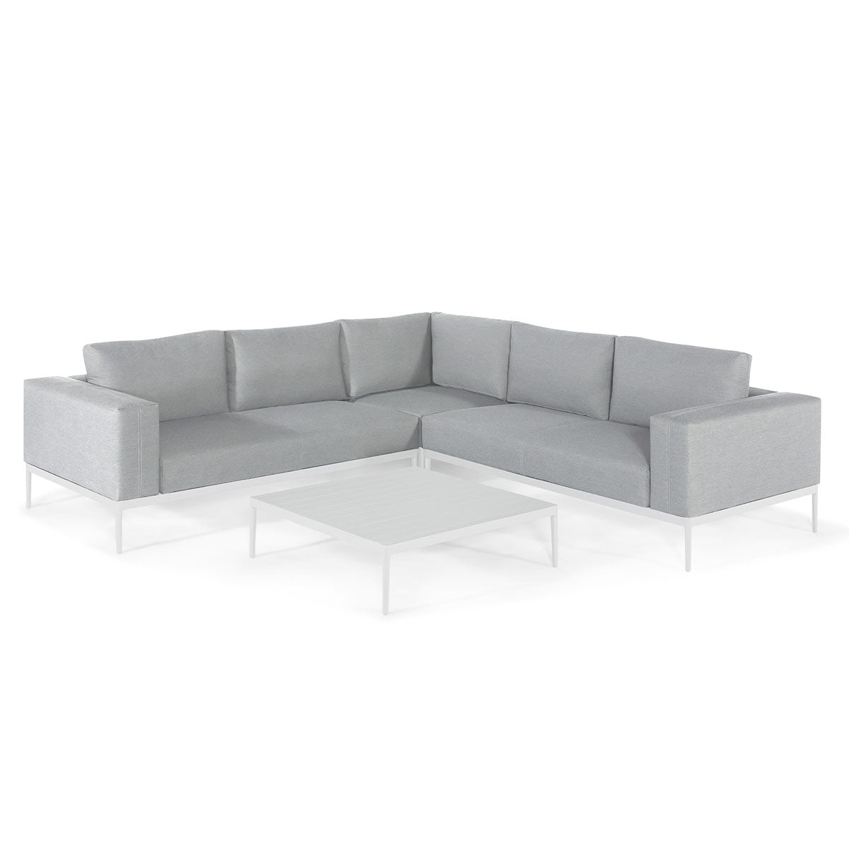 Eve Corner Sofa Group in Lead Chine