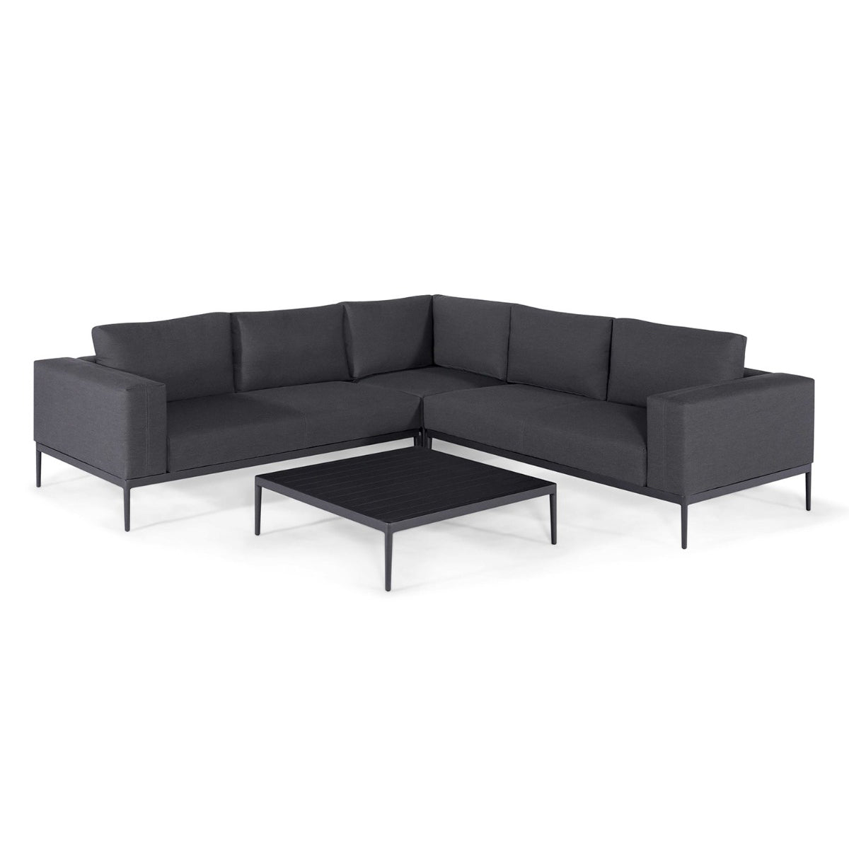 Eve Corner Sofa Group in Charcoal