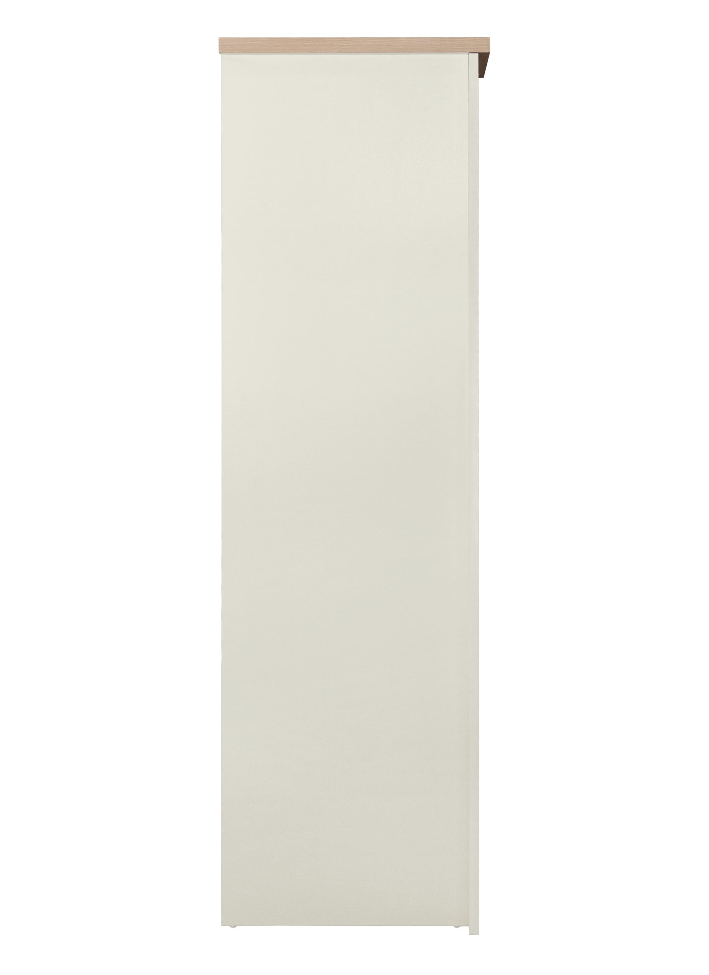 Highgate 2-Door Wardrobe - Cream & Oak Finish