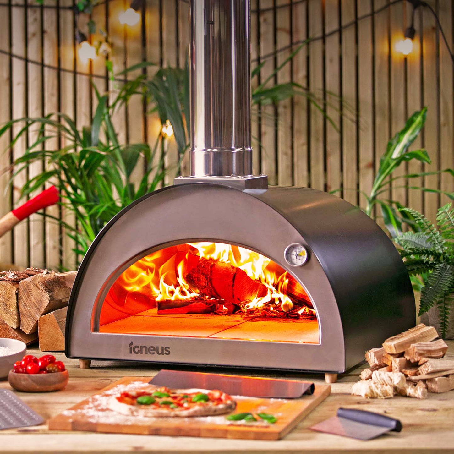 Ignite Classico Wood Fired Pizza Oven: Create Authentic Wood-Fired Pizzas at Home