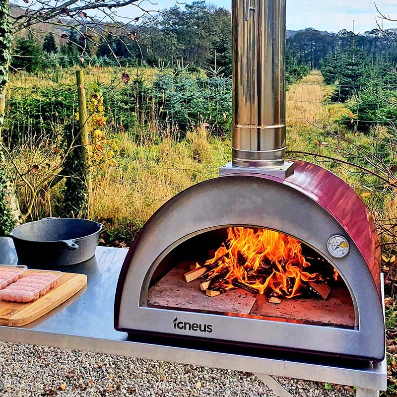 Ignite Classico Wood Fired Pizza Oven: Create Authentic Wood-Fired Pizzas at Home