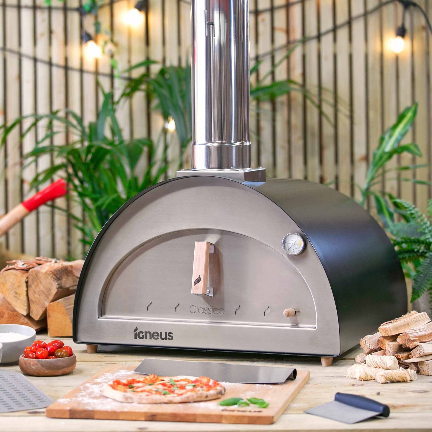 Ignite Classico Wood Fired Pizza Oven: Create Authentic Wood-Fired Pizzas at Home