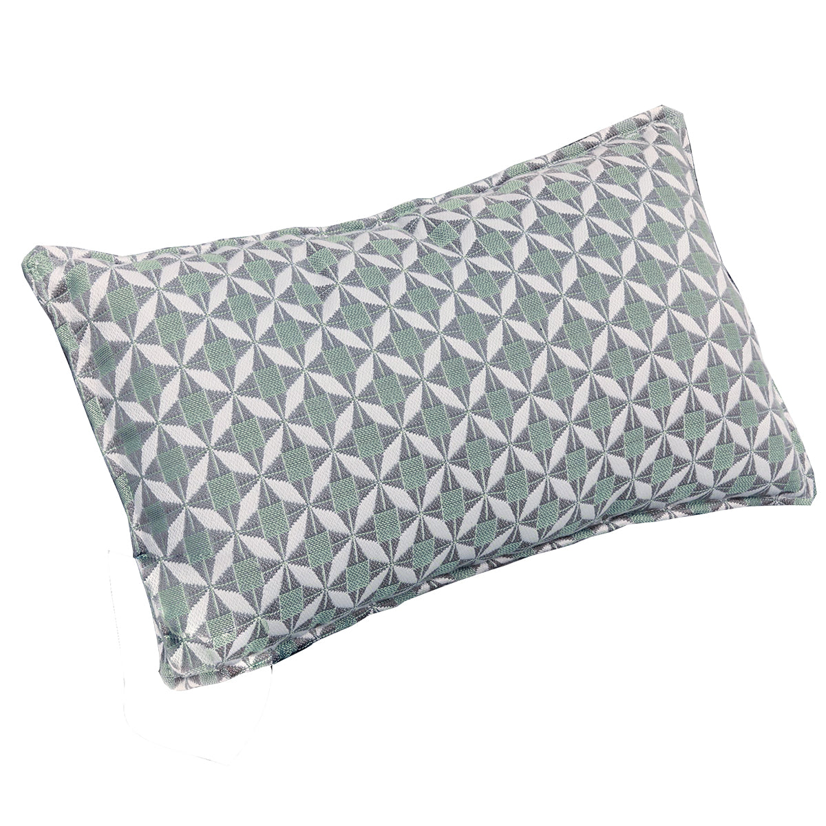 Fabric Sunbrella Bolster Cushion 30x50cm (Pack of 2) in Mosaic Glacier