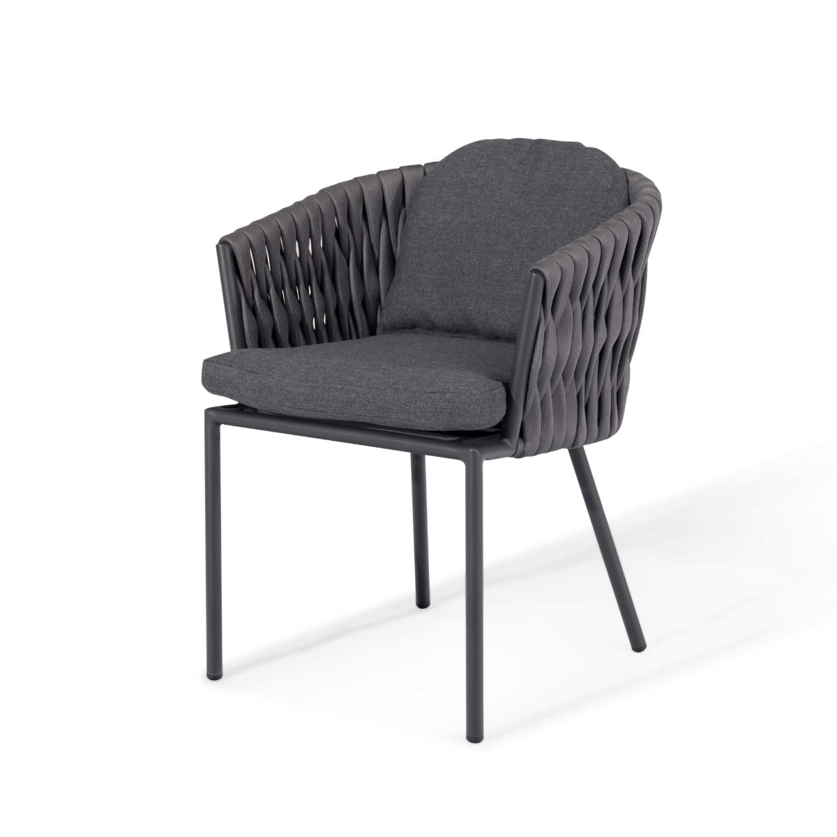 Marina Bistro Set in Charcoal