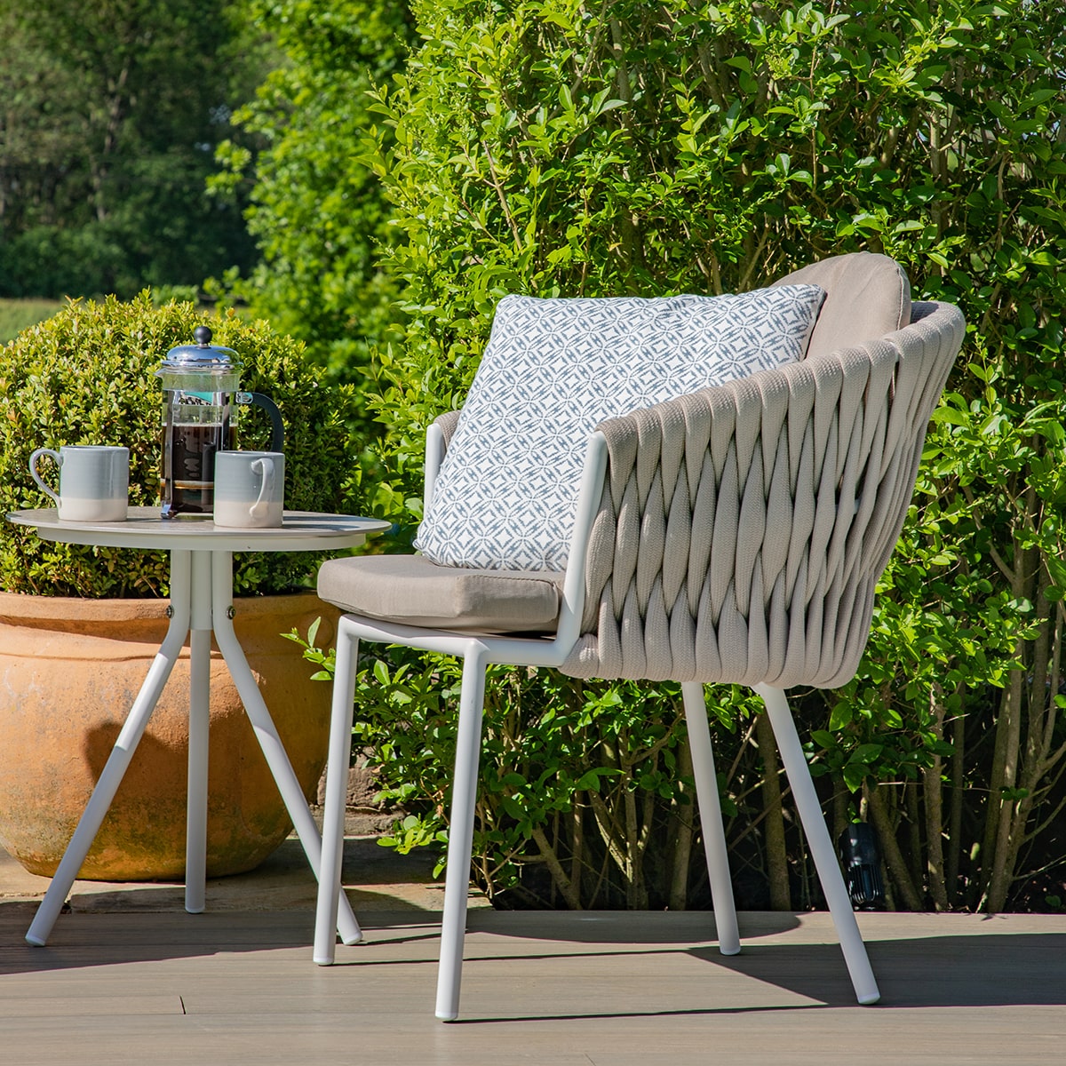 Marina Bistro Set in Sandstone