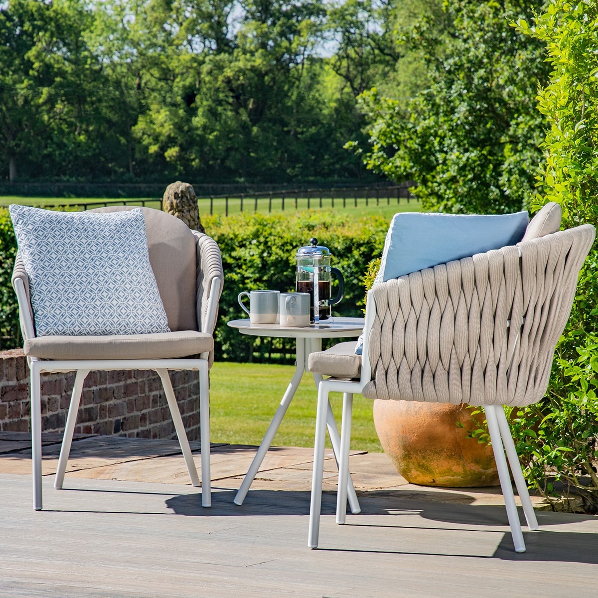 Marina Bistro Set in Sandstone