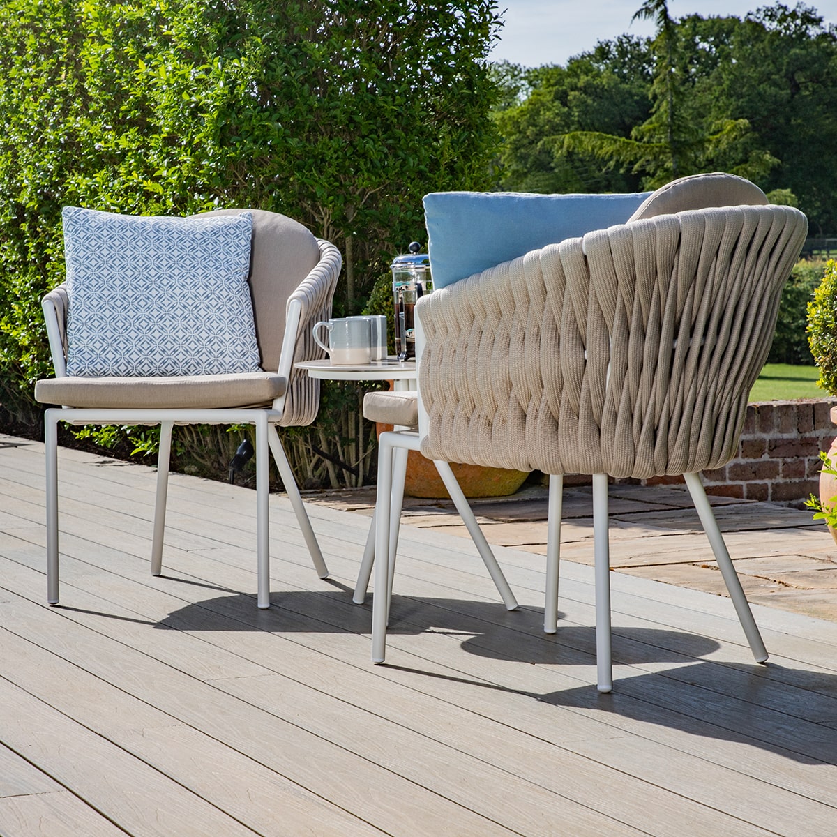 Marina Bistro Set in Sandstone