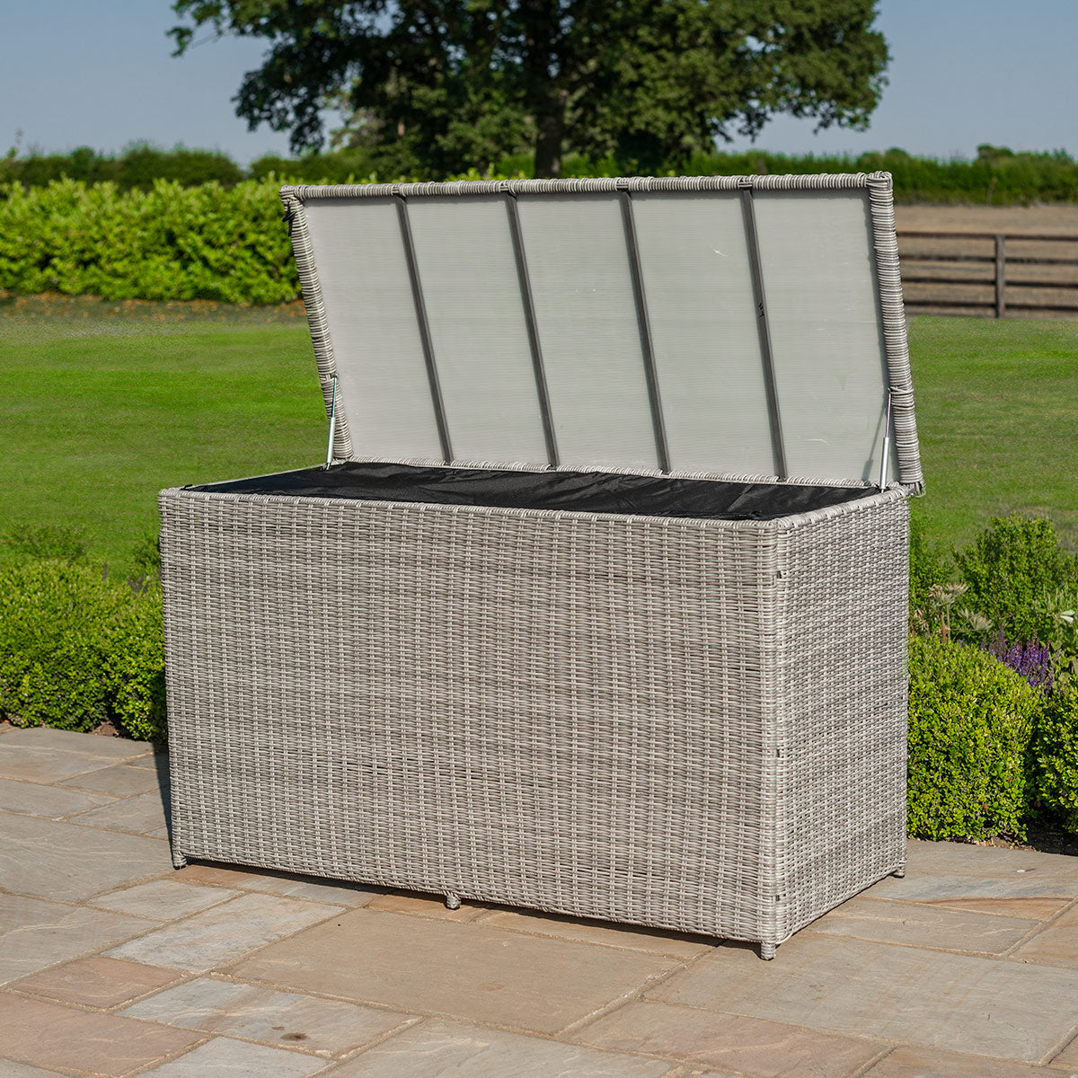 Oxford Storage Box in Light Grey