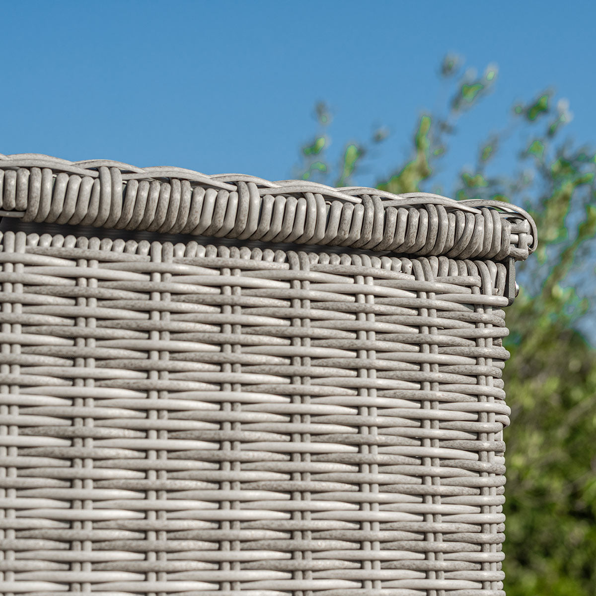 Oxford Storage Box in Light Grey