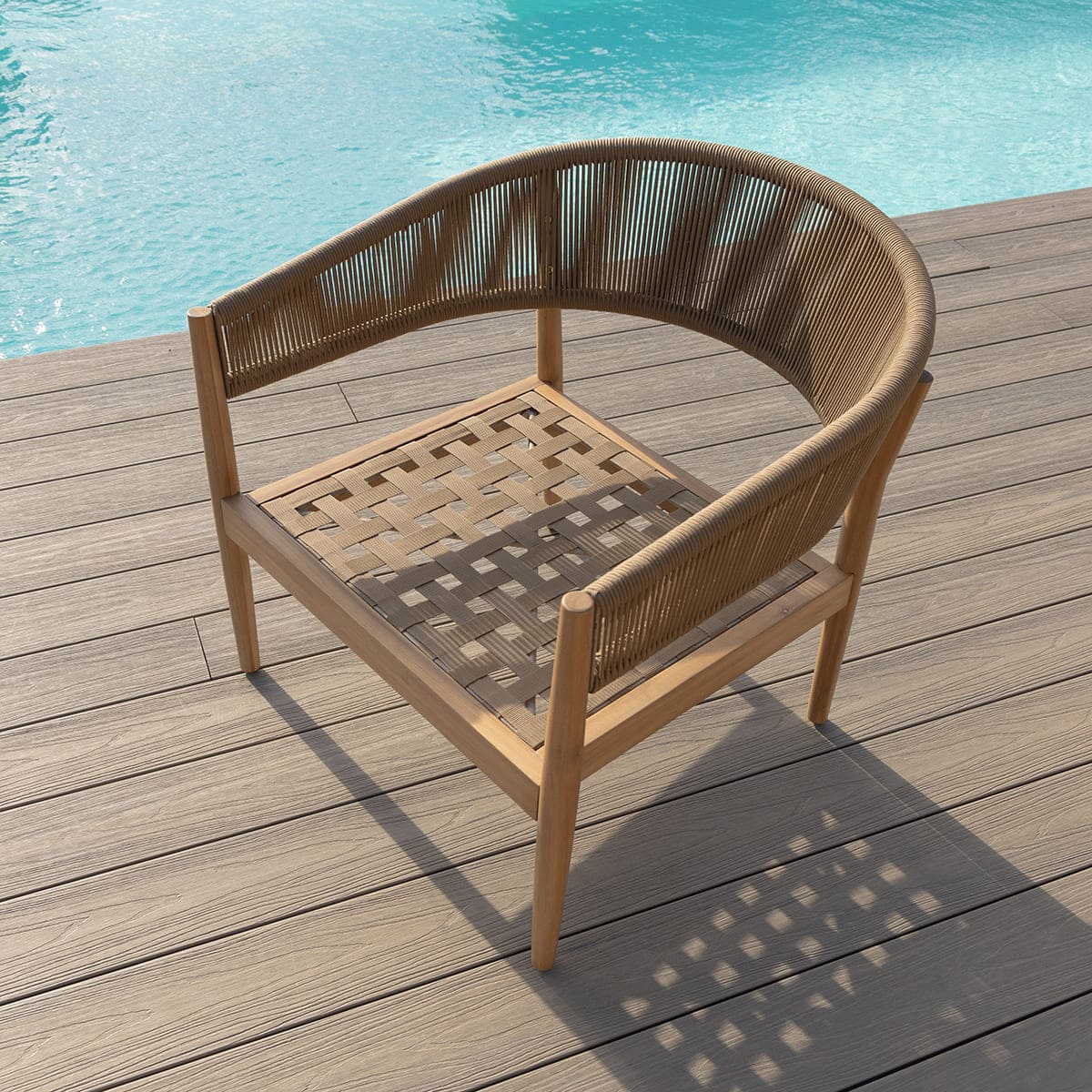 Porto 2 Seat Lounge Set in Sandstone