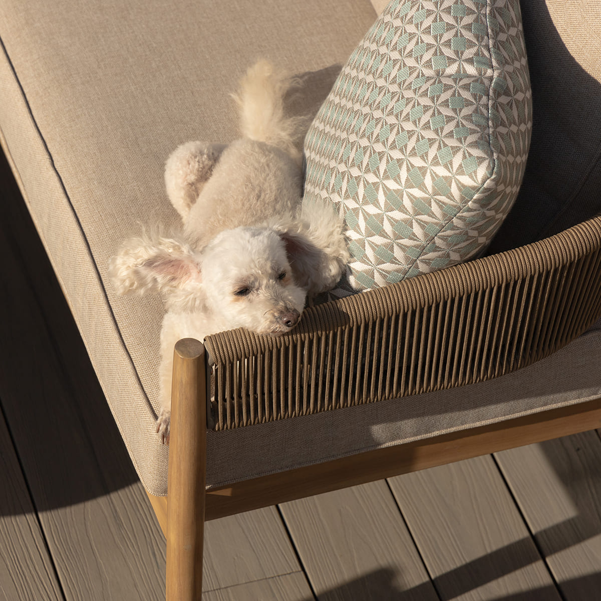 Porto Corner Sofa Set in Sandstone