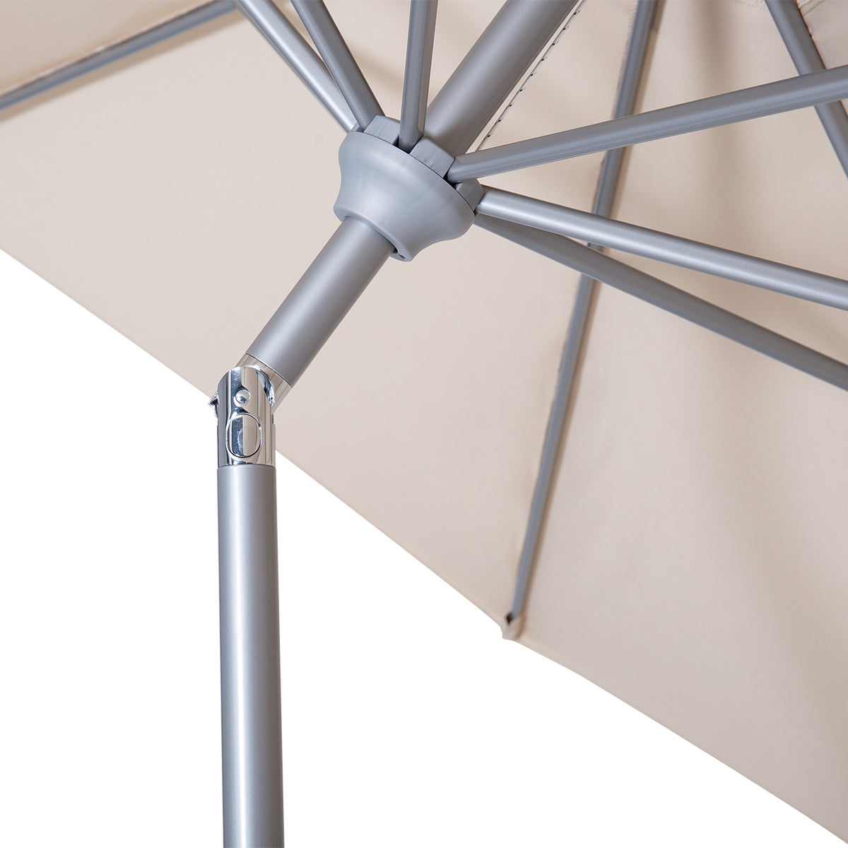 Parasol Round 3m Beige