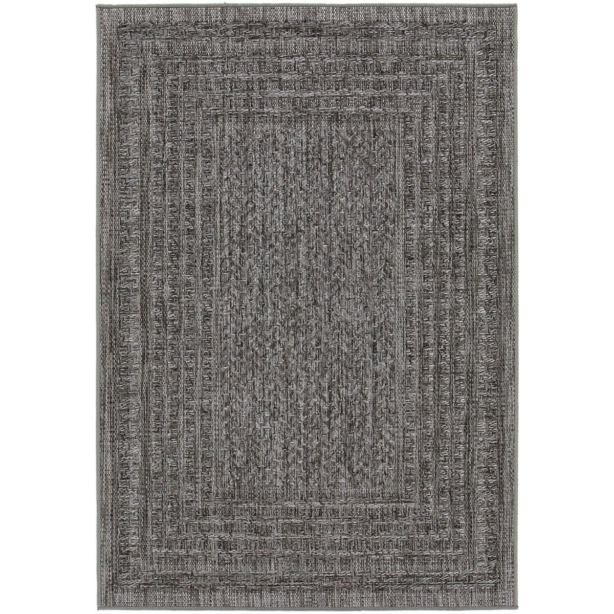 Maze Alfresco Charcoal Indoor/outdoor Rug 160x230cm