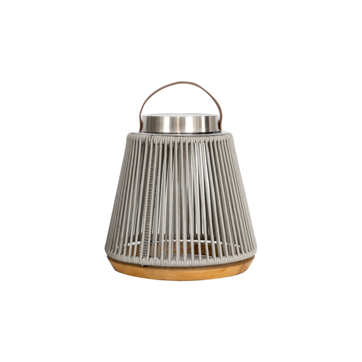 Athena Small Solar Light - Light Grey