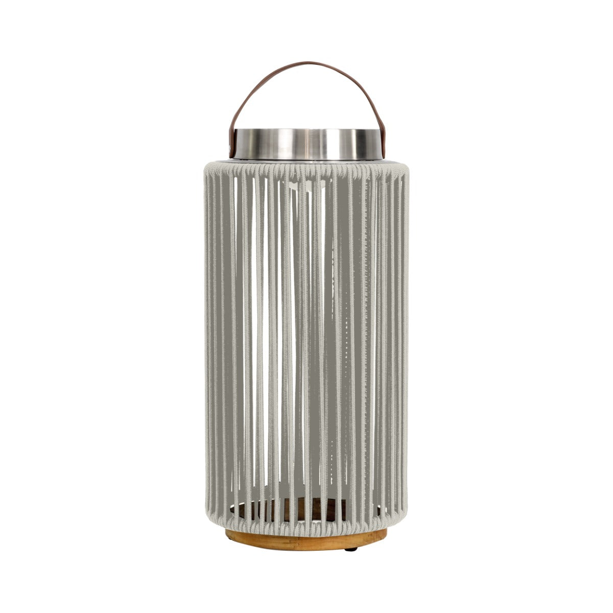 Luna Large Solar Light - Light Grey